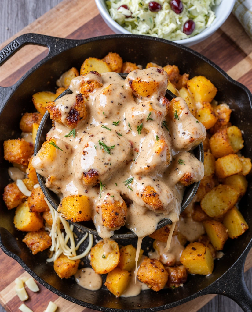 Garlic Parmesan Chicken and Potatoes