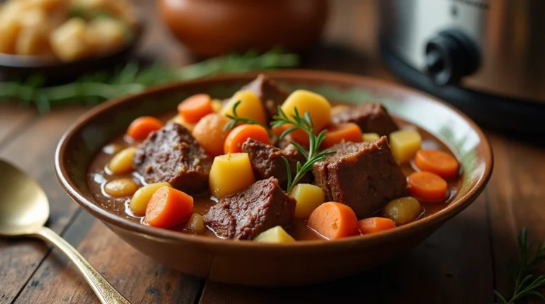 crockpot venison stew