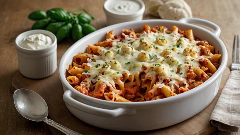 baked ziti with ricotta
