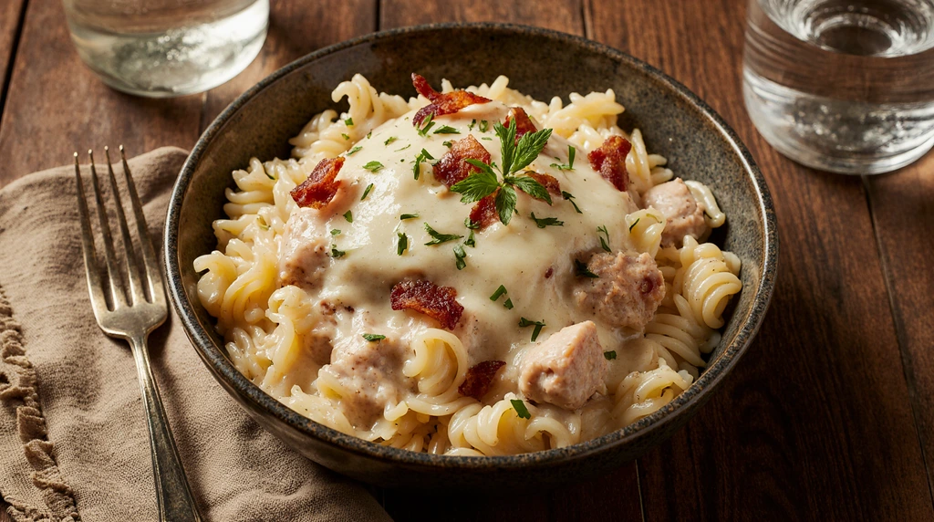 Chicken Bacon Ranch Pasta