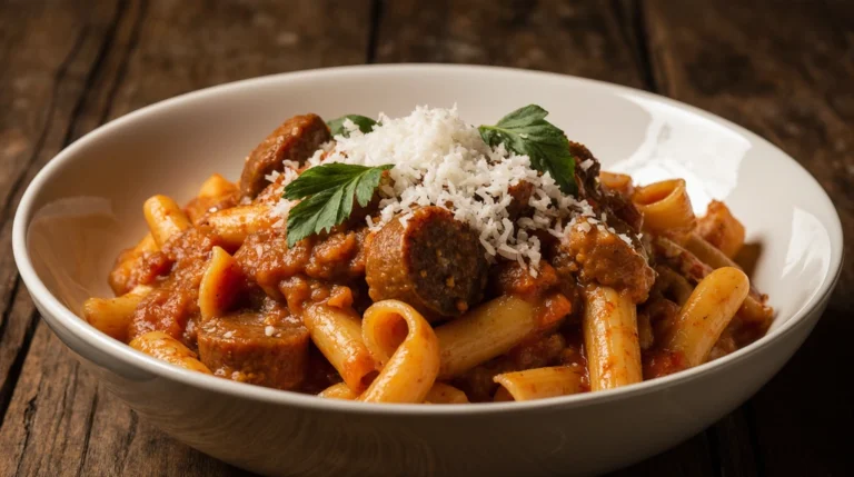 Creamy Italian Sausage Rigatoni