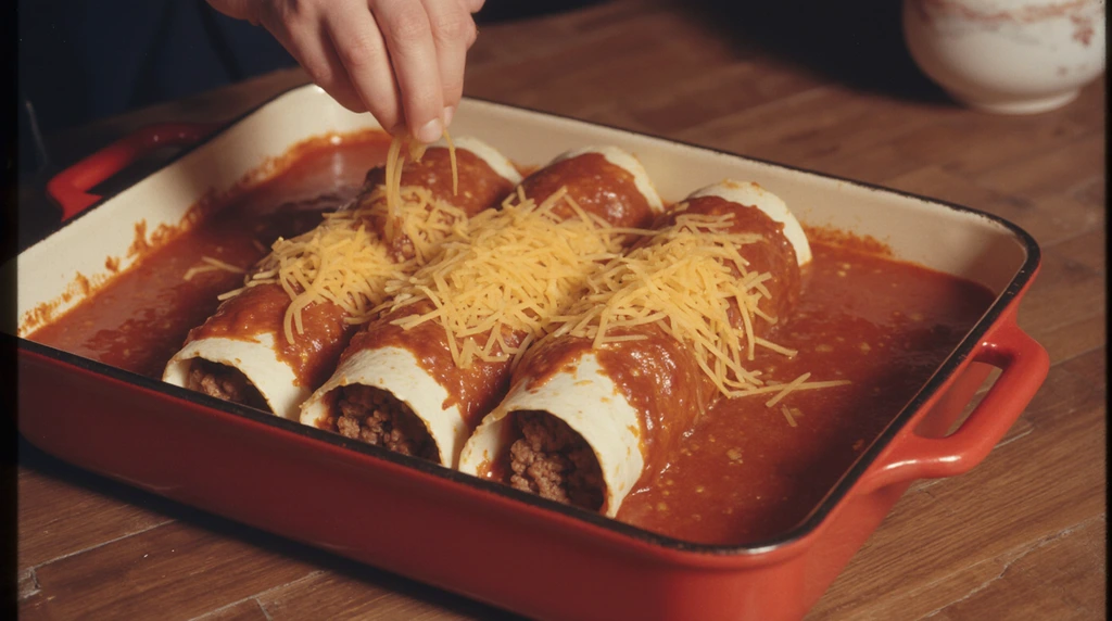 Ground Beef Enchiladas