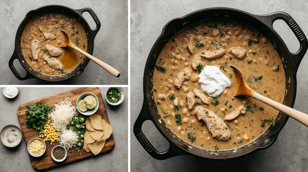 White Chicken Chili Recipe -Corn