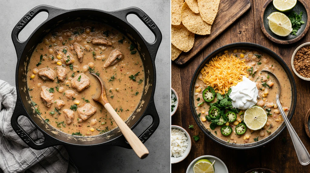White Chicken Chili Recipe -Corn