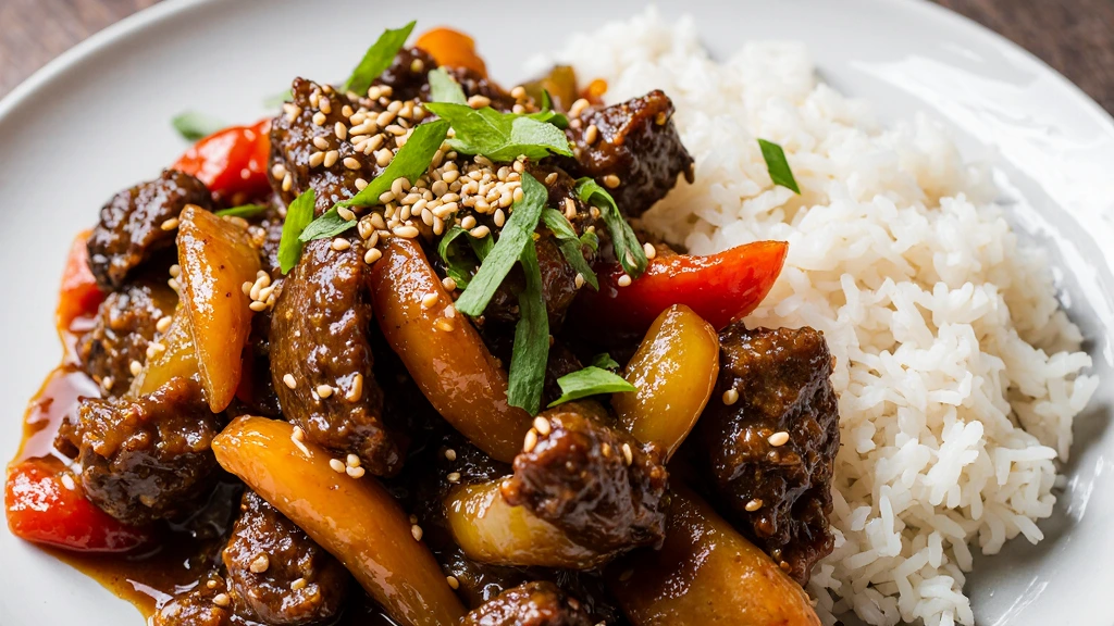 Chinese Pepper Steak with Onions
