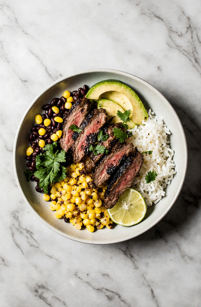 Cilantro Lime Steak Bowls