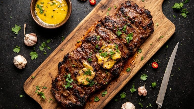 Garlic Butter Brazilian Steak Recipe