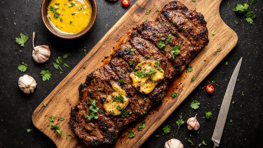 Garlic Butter Brazilian Steak Recipe
