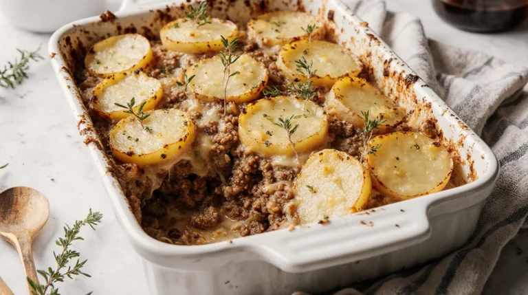 Ground Beef Potato Casserole