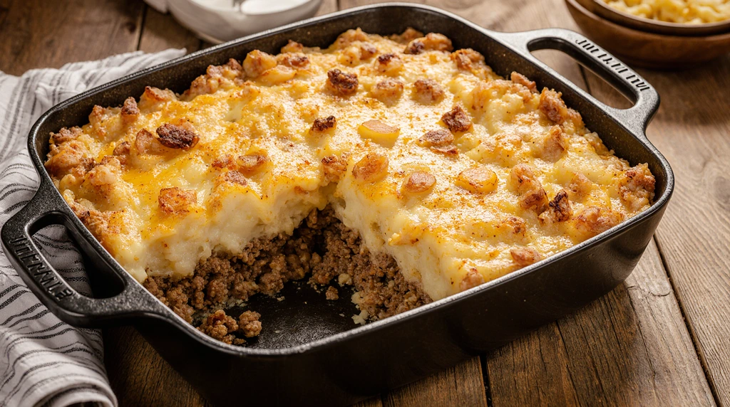 Ground Beef Potato Casserole