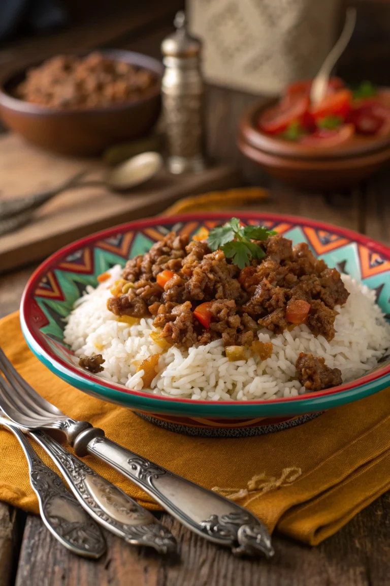 rice and ground beef recipes