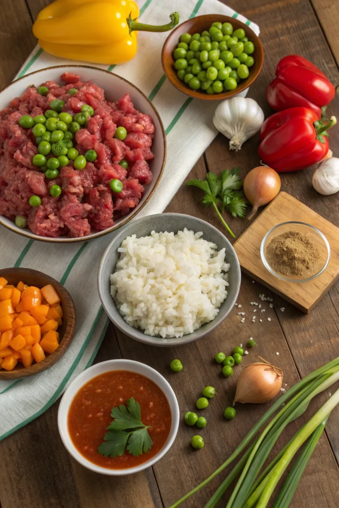 Ground Beef and Rice Recipe