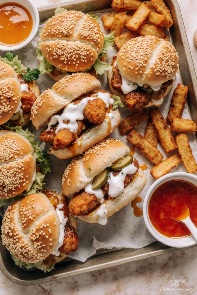 Cheesy Dynamite Chicken Buns