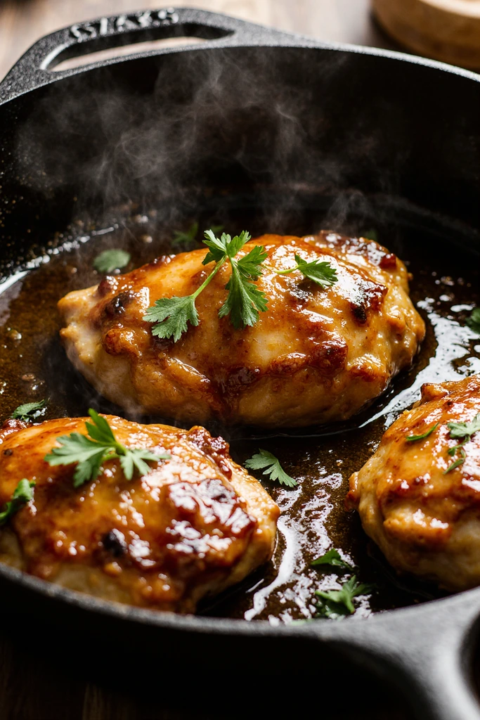 Honey Garlic Chicken Breasts Recipe