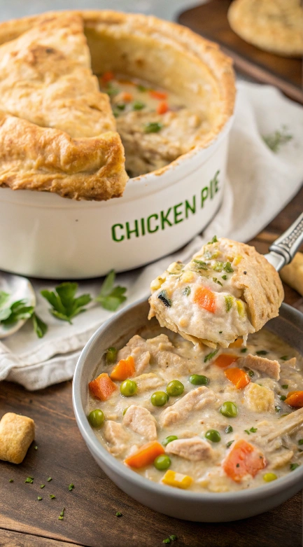Slow Cooker Chicken Pot Pie