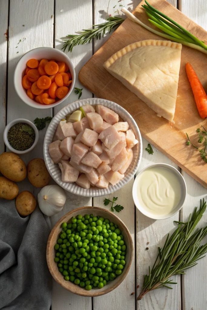 Slow Cooker Chicken Pot Pie