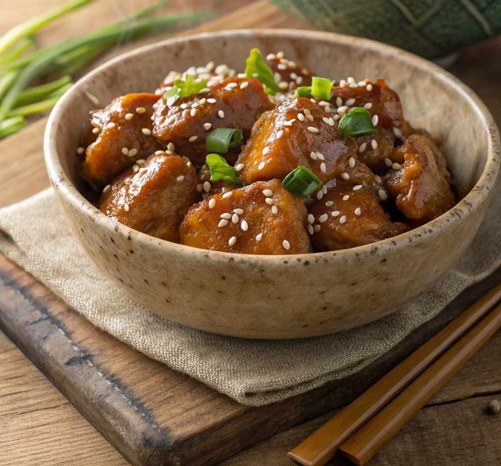 Slow Cooker Honey Garlic Chicken