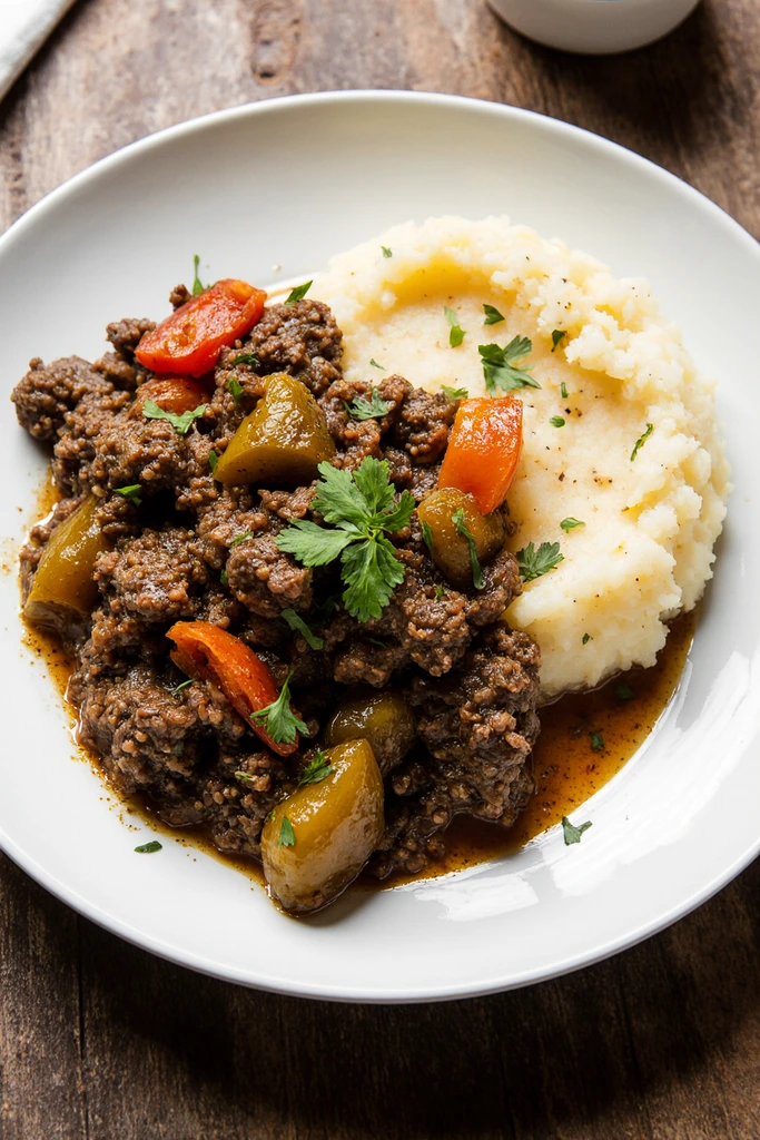 Cooking ground beef in crock pot