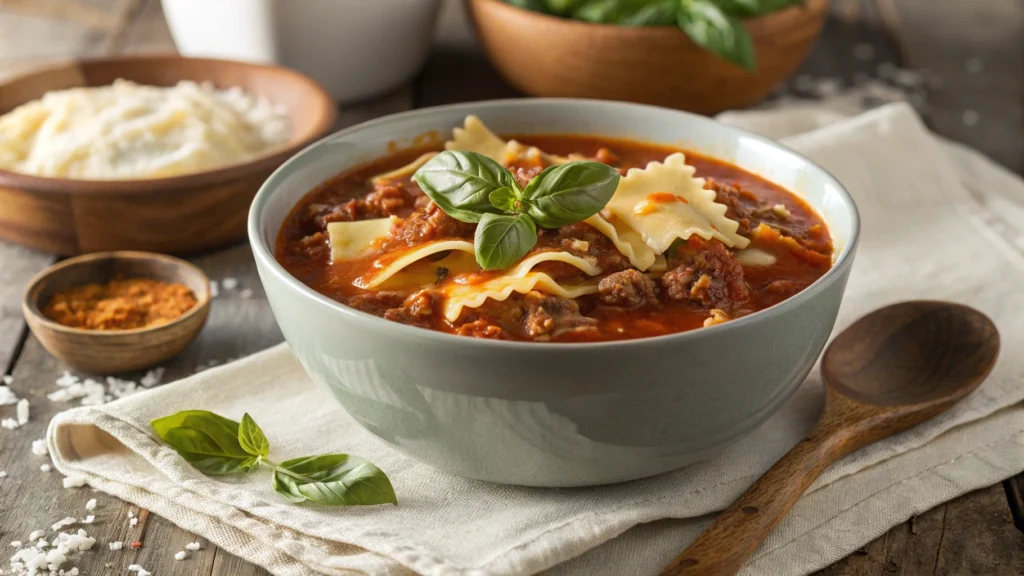 crockpot lasagna soup