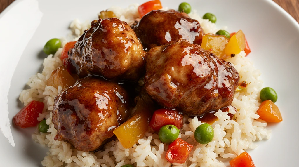 Honey BBQ Chicken Rice